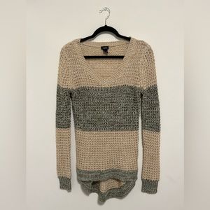 Women’s medium large striped sweater